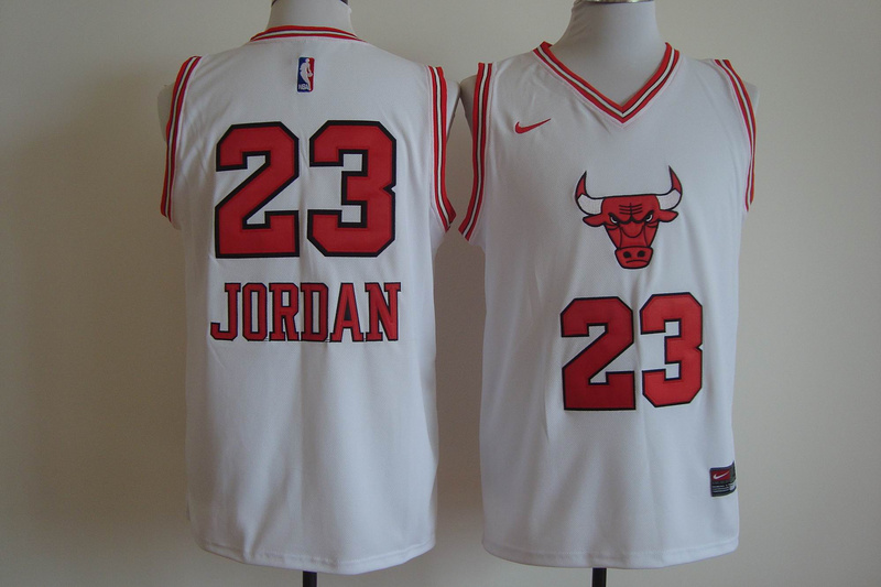 NBA Chicago Bulls #23 Jordan White Jersey
