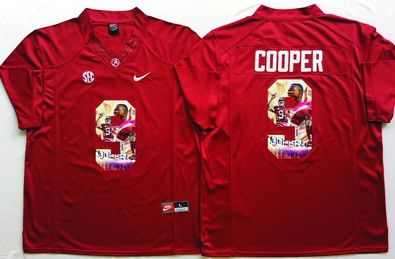 NCAA Alabama Crimson Tide Red Limited #9 Cooper Jersey
