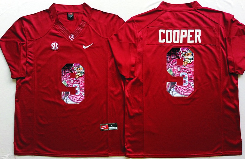 NCAA Alabama Crimson Tide Red #9 Cooper Fashion Jersey
