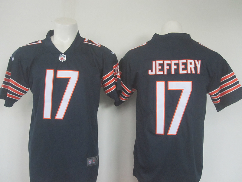 NFL Chicago Bears #17 Jeffery Color Rush Jersey