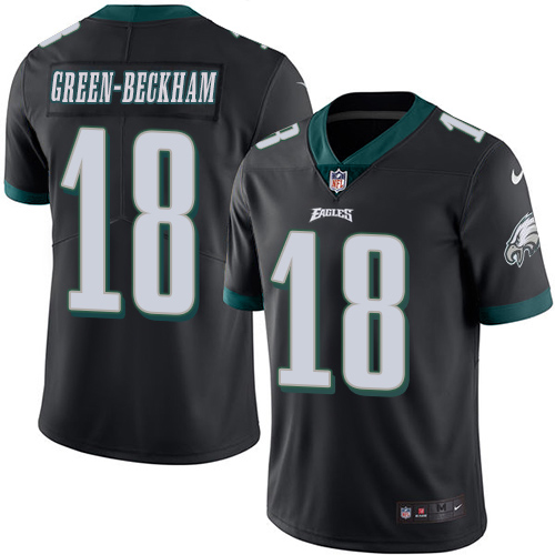 NFL Philadelphia Eagles #18 Green-Beckham Black Elite Jersey