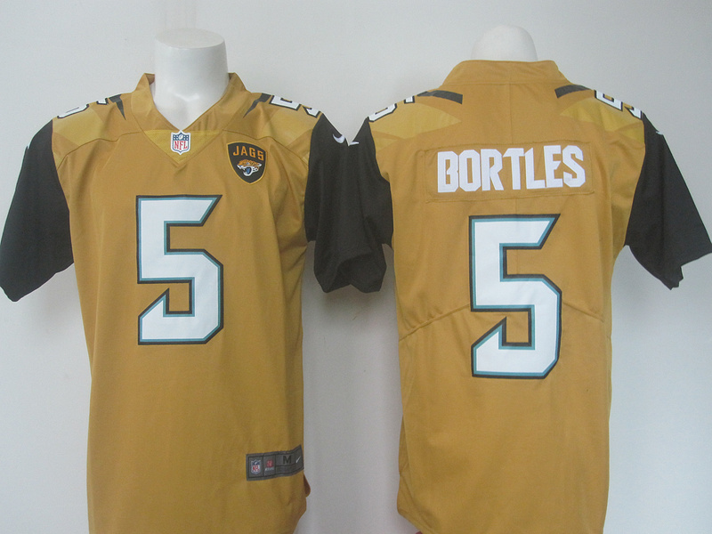 NFL Jacksonville Jaguars #5 Bortles Color Rush Jersey