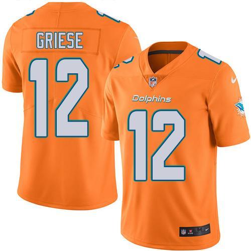 NFL Miami Dolphins #12 Griese Color Rush Jersey