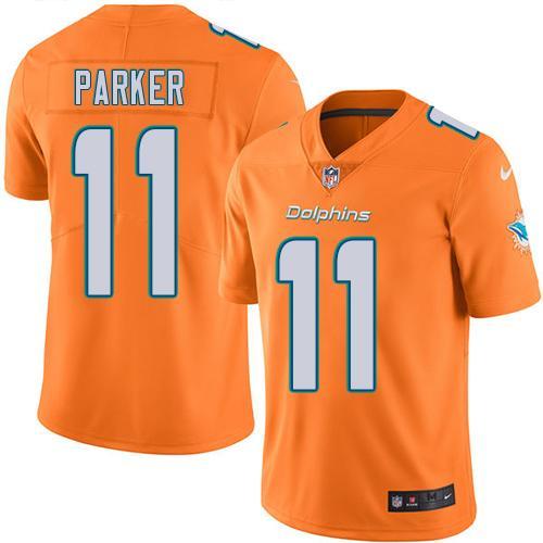 NFL Miami Dolphins #11 Parker Color Rush Jersey