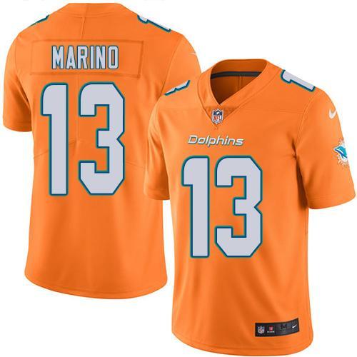 NFL Miami Dolphins #13 Marino Color Rush Jersey