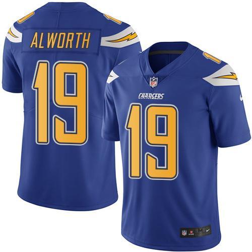 NFL San Diego Chargers #19 Alworth Vapor Limited Jersey