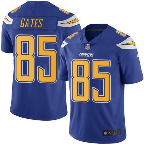 NFL San Diego Chargers #85 Antonio Gates Vapor Limited Jersey