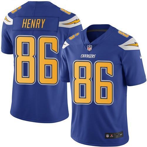 NFL San Diego Chargers #86 Hunter Henry Vapor Limited Jersey