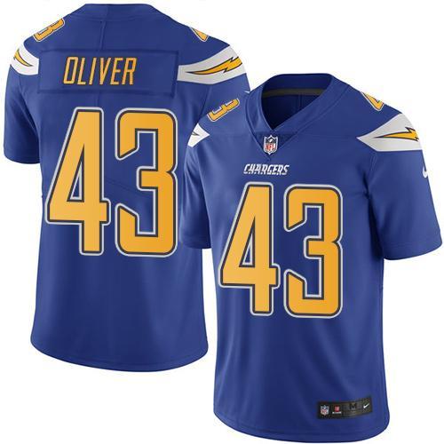 NFL San Diego Chargers #43 Oliver Vapor Limited Jersey