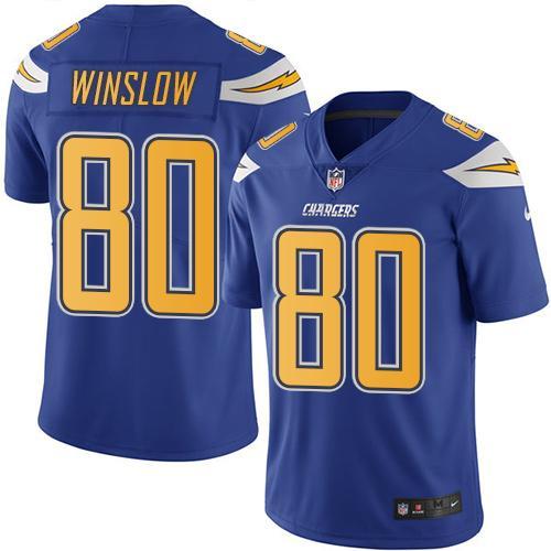 NFL San Diego Chargers #80 Winslow Vapor Limited Jersey