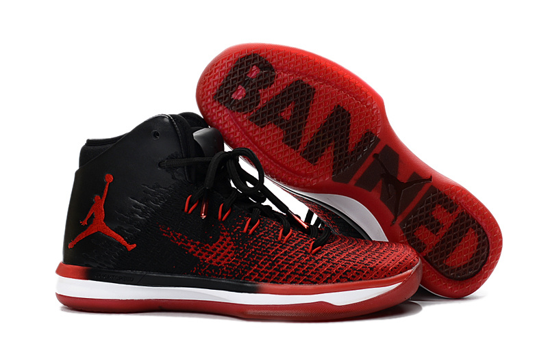 Air Jordan XXXI Adidas Sneakers Black Red