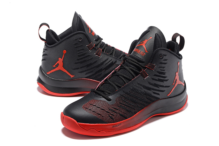 Jordan Super Griffin Fly 5 Adidas Sneakers Black Red