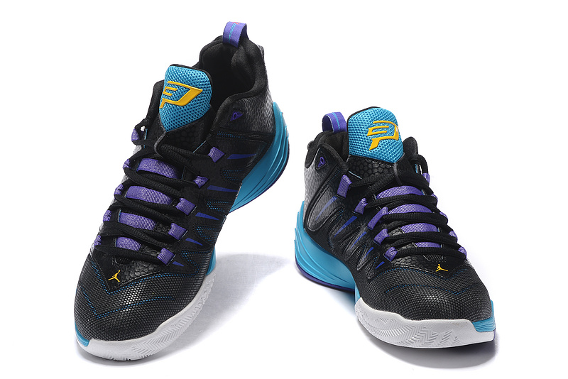 Air Jordan Chris Paul IX Sneakers Black Purple