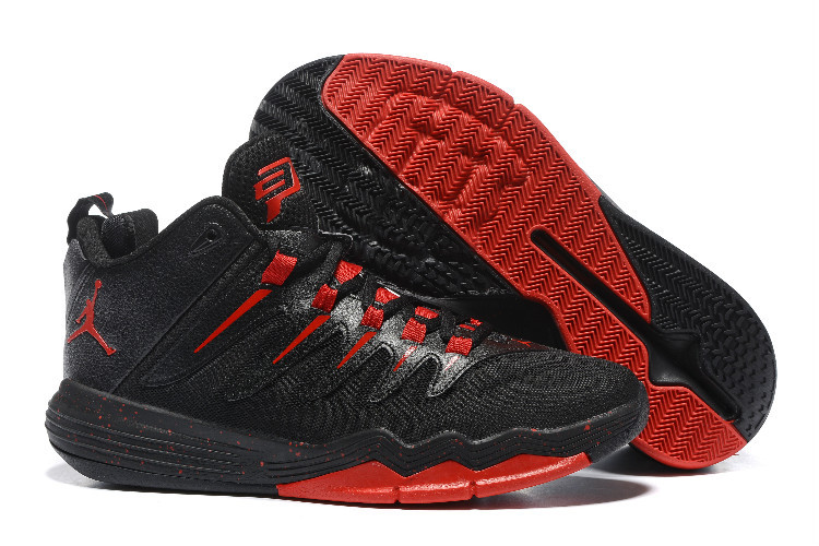 Air Jordan Chris Paul XI Sneakers Black Red