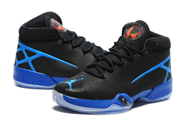 Air Jordan XXX Adidas Sneakers Black Blue