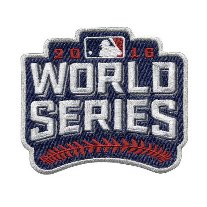 MLB World Series Patch in 2016