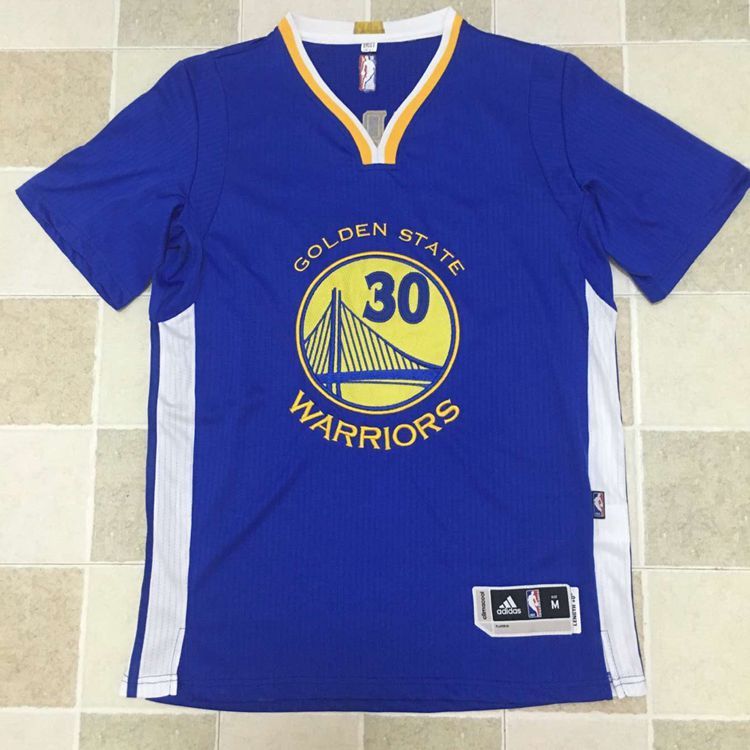 NBA Golden State Warrior s#30 Curry Short-Sleeve Jersey--MZ