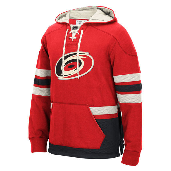 NHL Carolina Hurricanes Red Custom Any Name Number Hoodie