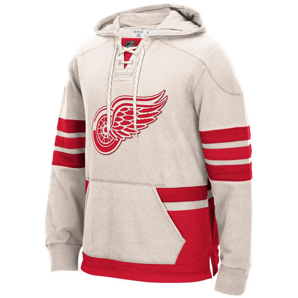 NHL Detroit Red Wings Custom Any Name Number Hoodie