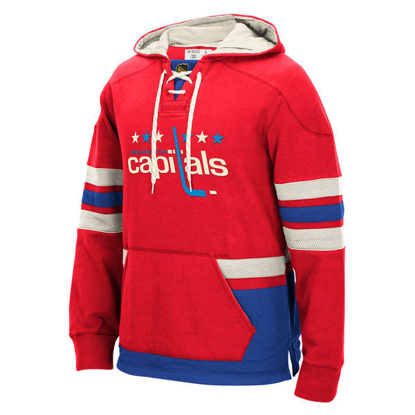 NHL Washington Capitals Red Custom Any Name Number Hoodie