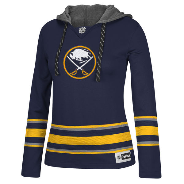 NHL Buffalo Sabres D.Blue Women Custom Any Name Number Hoodie