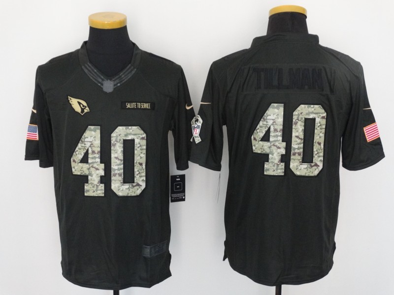 NFL Arizona Cardinals #40 Tilman Salute to Service Limited Jersey