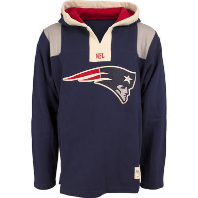NFL New England Patriots Blue Personalized Hoodie