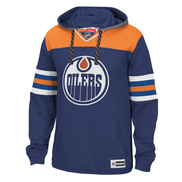 NHL Edmonton Oilers Personalized Blue Hoodie