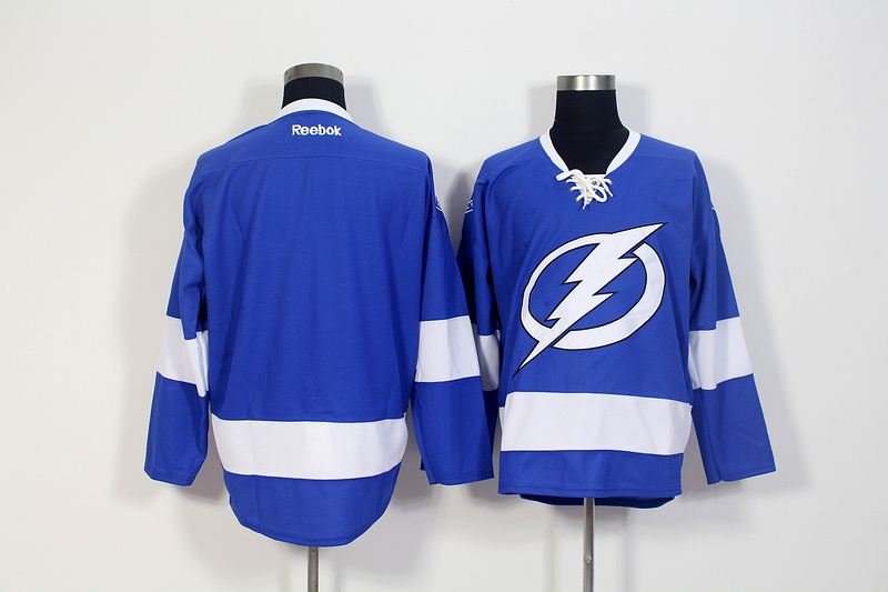 NHL Tampa Bay Lightning Blank Blue Jersey