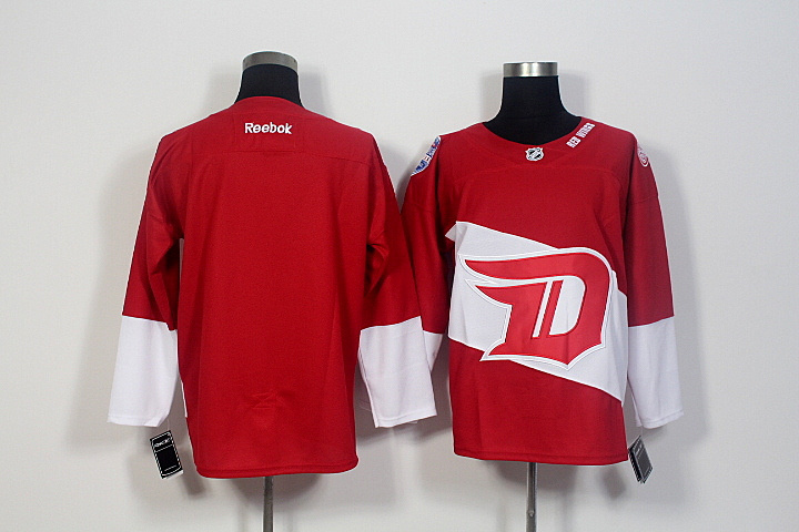 NHL Detroit Red Wings Blank Red Jersey