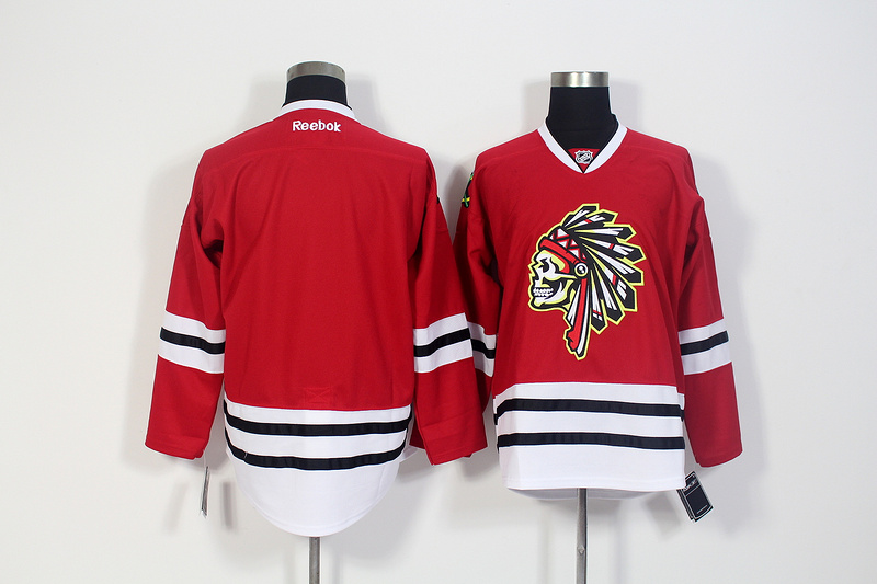 NHL Chicago Blackhawks Blank Red Jersey