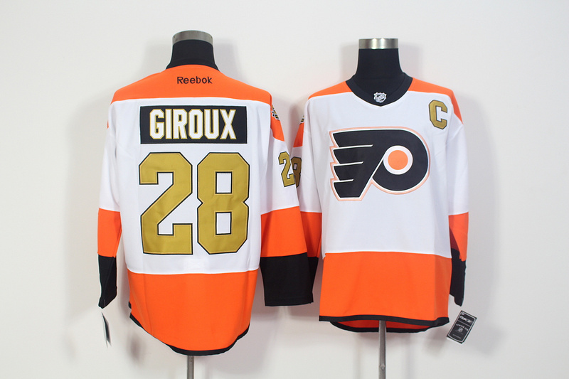 NHL Philadelphia Flyers #28 Giroux White Jersey