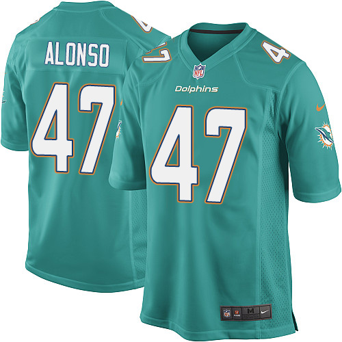 Nike Miami Dolphins #47 Kiko Alonso Elite Green NFL Jersey