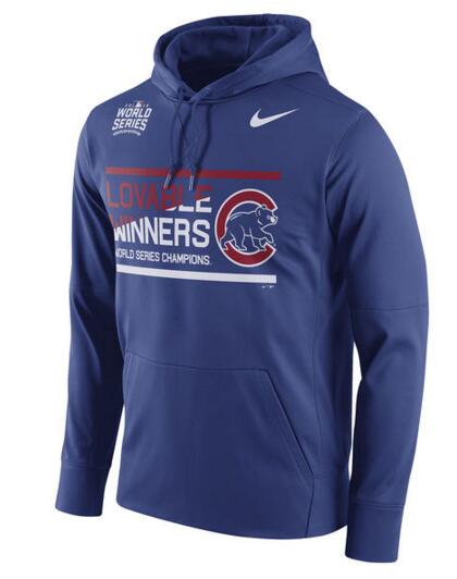 MLB Chicago Cubs World Series Champions Blue Hoodie