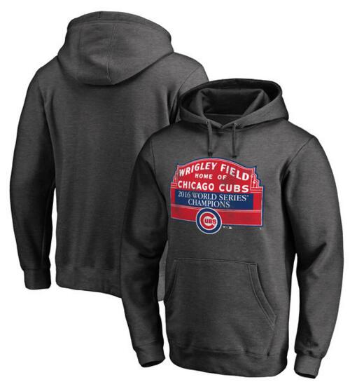 MLB Chicago Cubs World Series Champions D.Grey Hoodie
