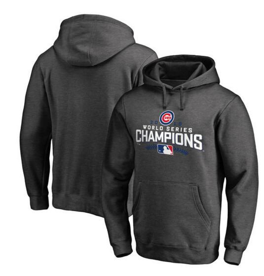 MLB Chicago Cubs World Series Champions D.Grey Mens Hoodie