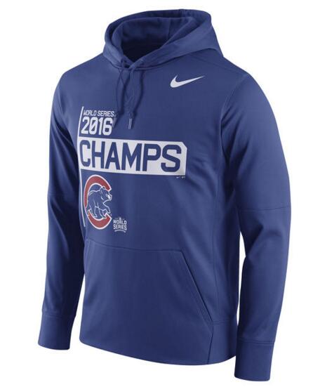 MLB Chicago Cubs World Series Champions 2016 Mens Hoodie