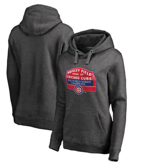 MLB Chicago Cubs World Series Champions D.Grey Women Hoodie