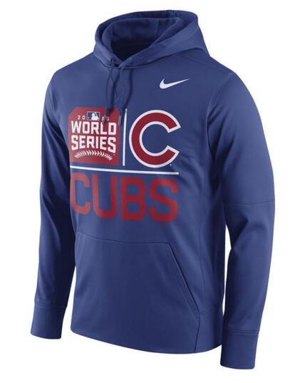 MLB Chicago Cubs World Series Champions Hoodie Blue