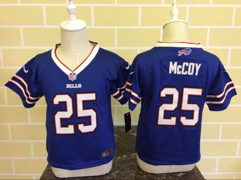 NFL Buffalo Bills #25 McCoy Blue Youth Jersey 2-5T