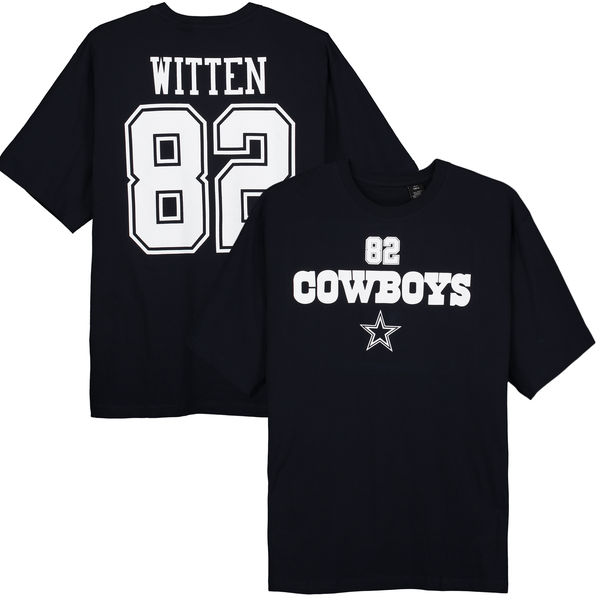 NFL Dallas Cowboys #21 Elliott Black Color T-Shirt