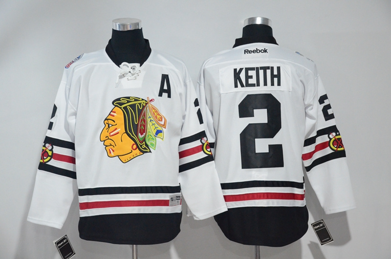 NHL Chicago Blackhawks #2 Keith White Winter Classic Jersey
