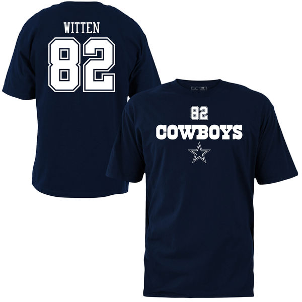 NFL Dallas Cowboys #82 Witten D.Blue T-Shirt