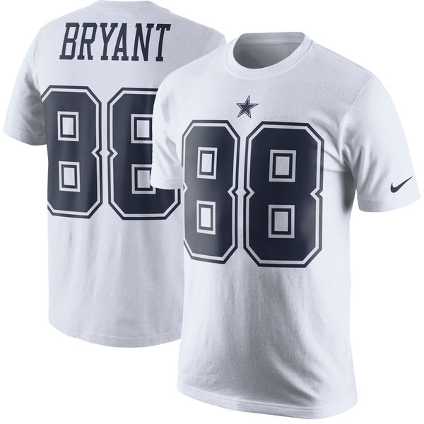 NFL Dallas Cowboys #88 Bryant White T-Shirt