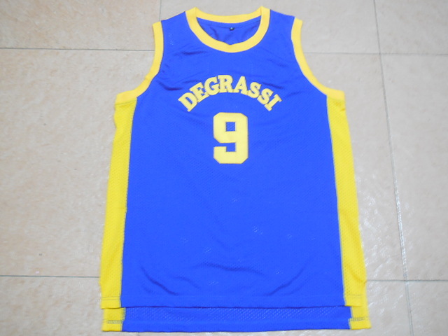 Degrassi #9 Blue Basketball Jersey