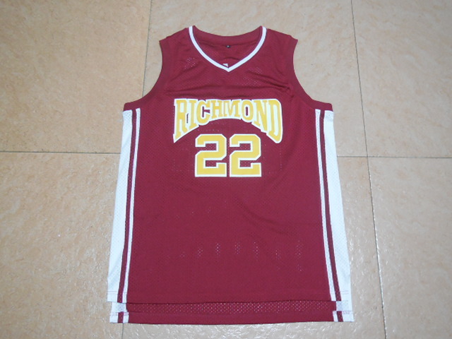 Richmond #22 Cruz Red Basketball Jersey