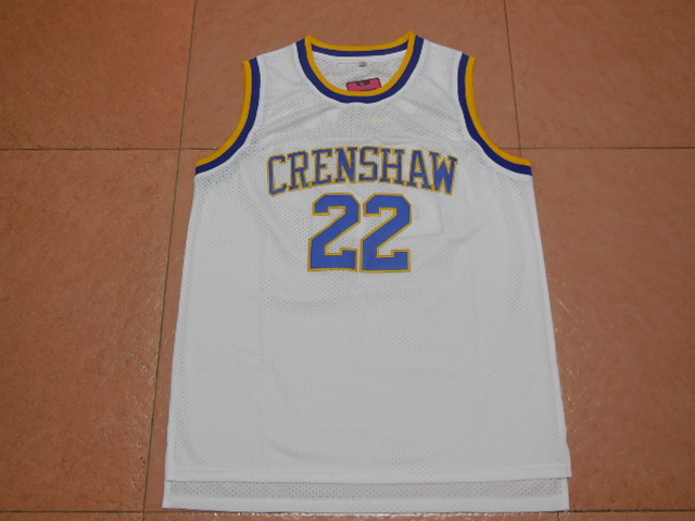 Crenshaw #22 McCall White Basketball Jersey