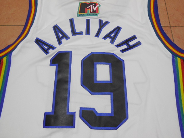 Bricklayers #19 Aaliyah White Basketball Jersey