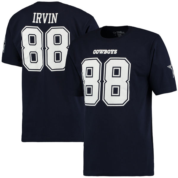 NFL Dallas Cowboys #88 Bryant D.Blue Mens T-Shirt