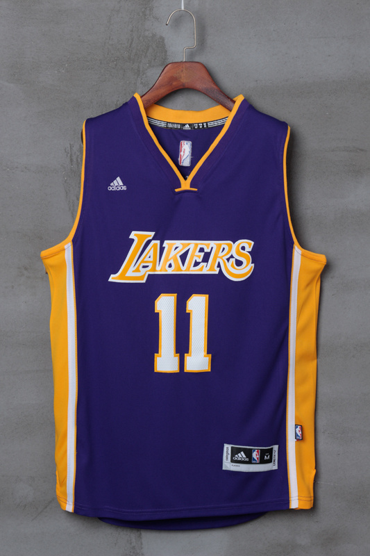 NBA Los Angeles Lakers #11 YI Purple Jersey
